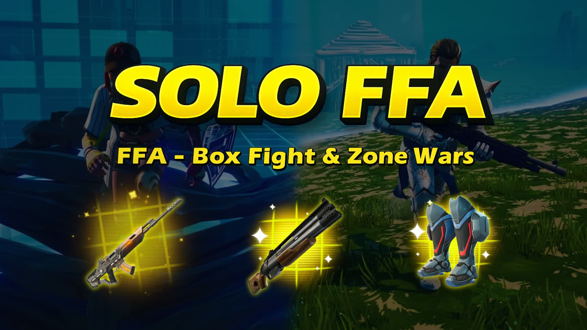 SOLO FFA - Box Fight & Zone Wars