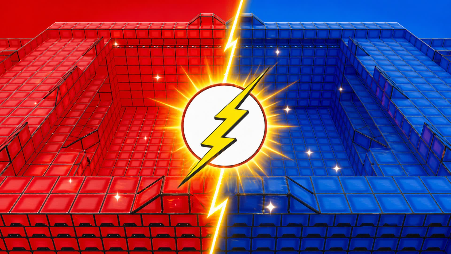 ⚡FLASH RED VS BLUE ⚡🔴🔵