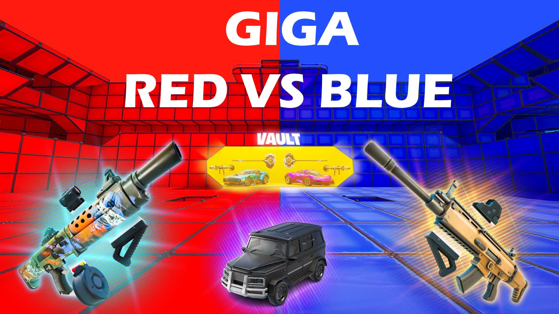 ギガ レッド VS ブルー