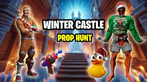 New Winter Castle Prop Hunt !!!