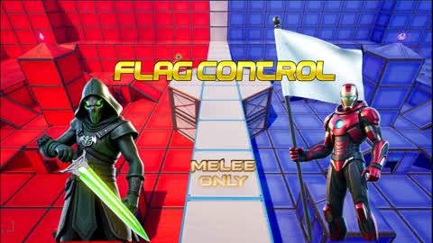 Red VS Blue FlagControl Melee Only