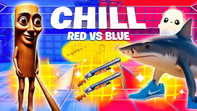 SUPER CRAZY CHILL RED VS BLUE 🔵 🔴