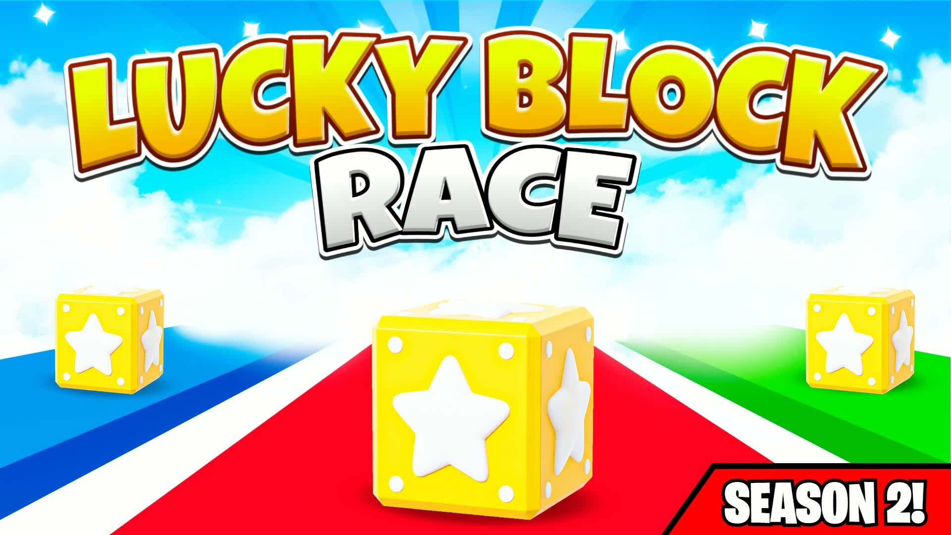 ラッキーブロックレース！⭐(INSANE)