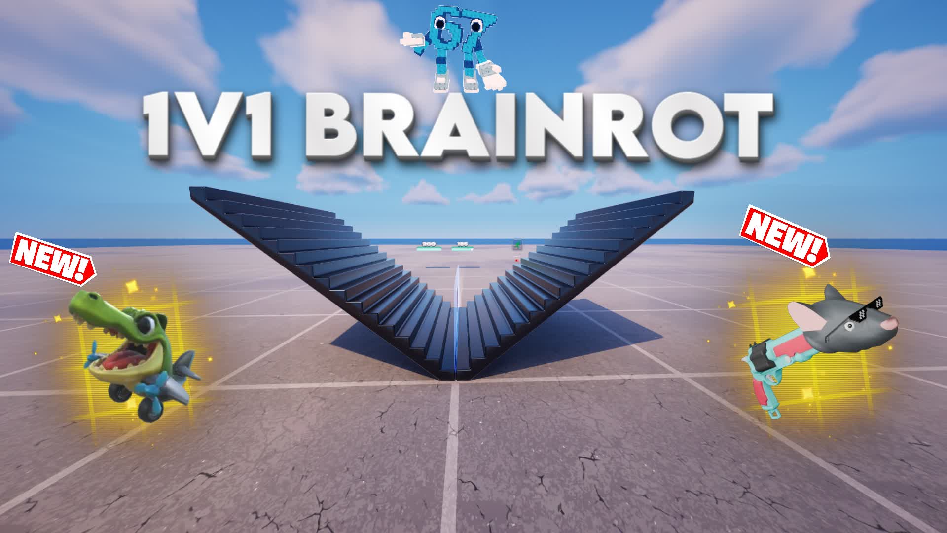 1V1 BUILD FIGHT – INSANE BRAINROT