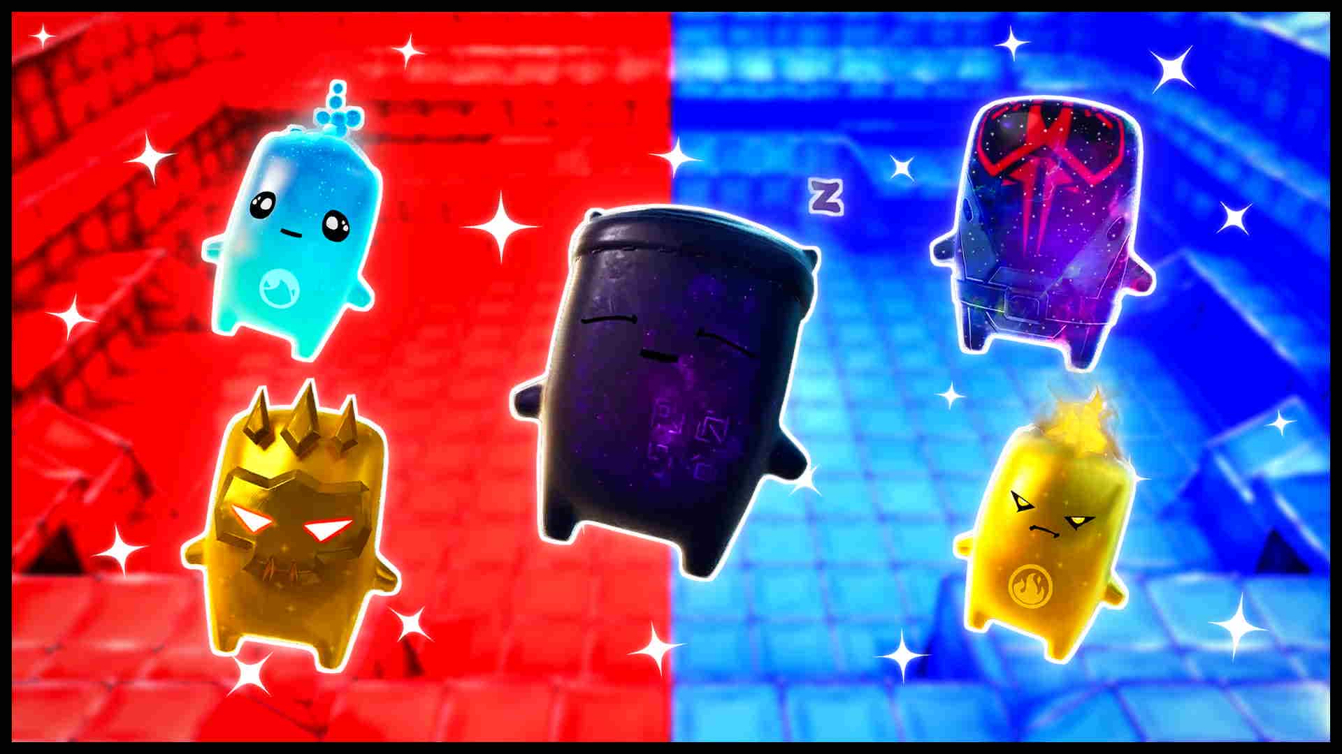 RED VS BLUE REACTION GRID š“šµ