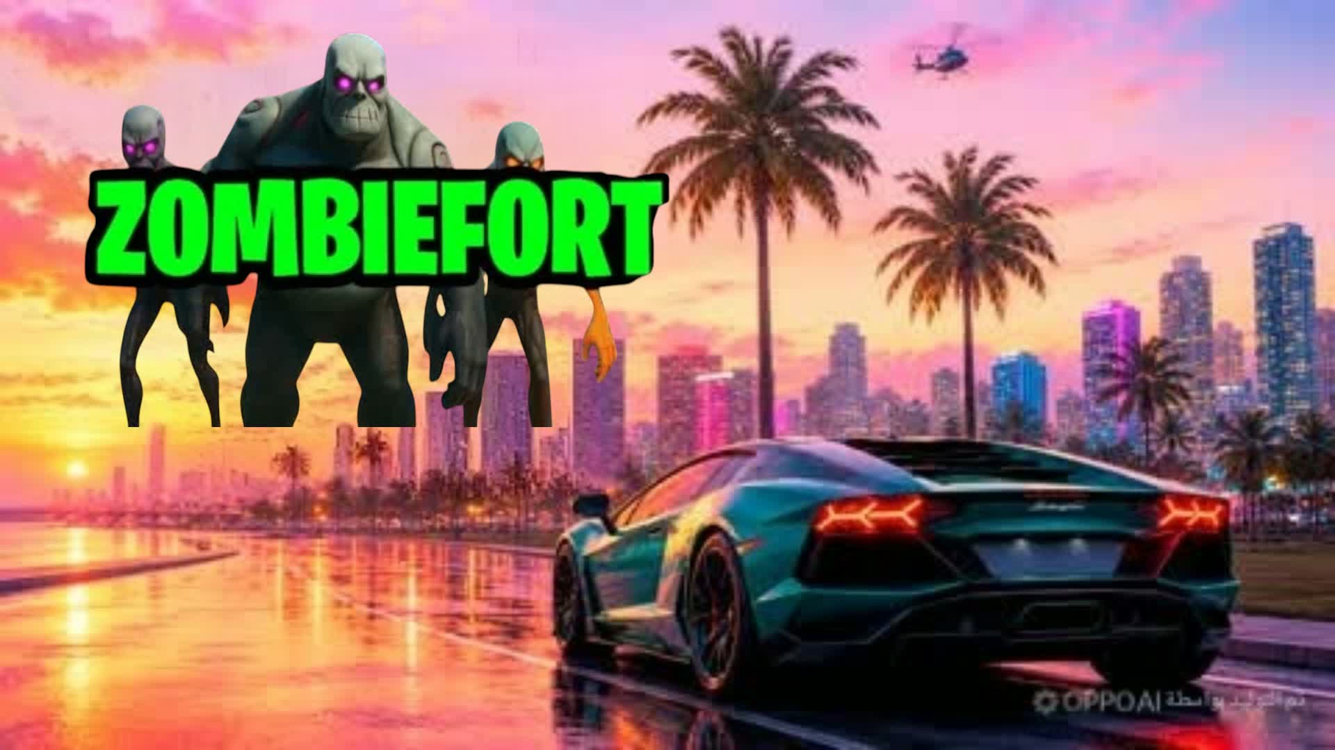 THE GRAND ZOMBIE DRIVING 🌴🌴