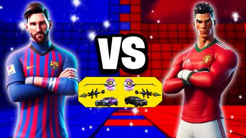 🐐 GOAT CR7 VS M10 🔵🔴