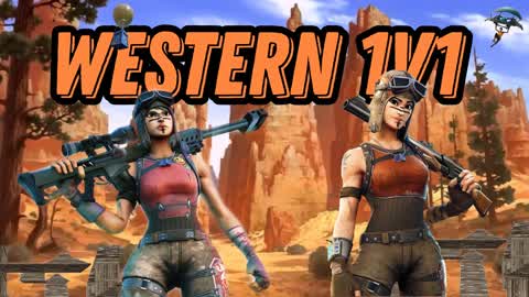Western 1v1~🤠Classic Map!🥳