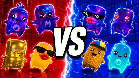 BLUE VS RED TARGET RAID 🔵🔴