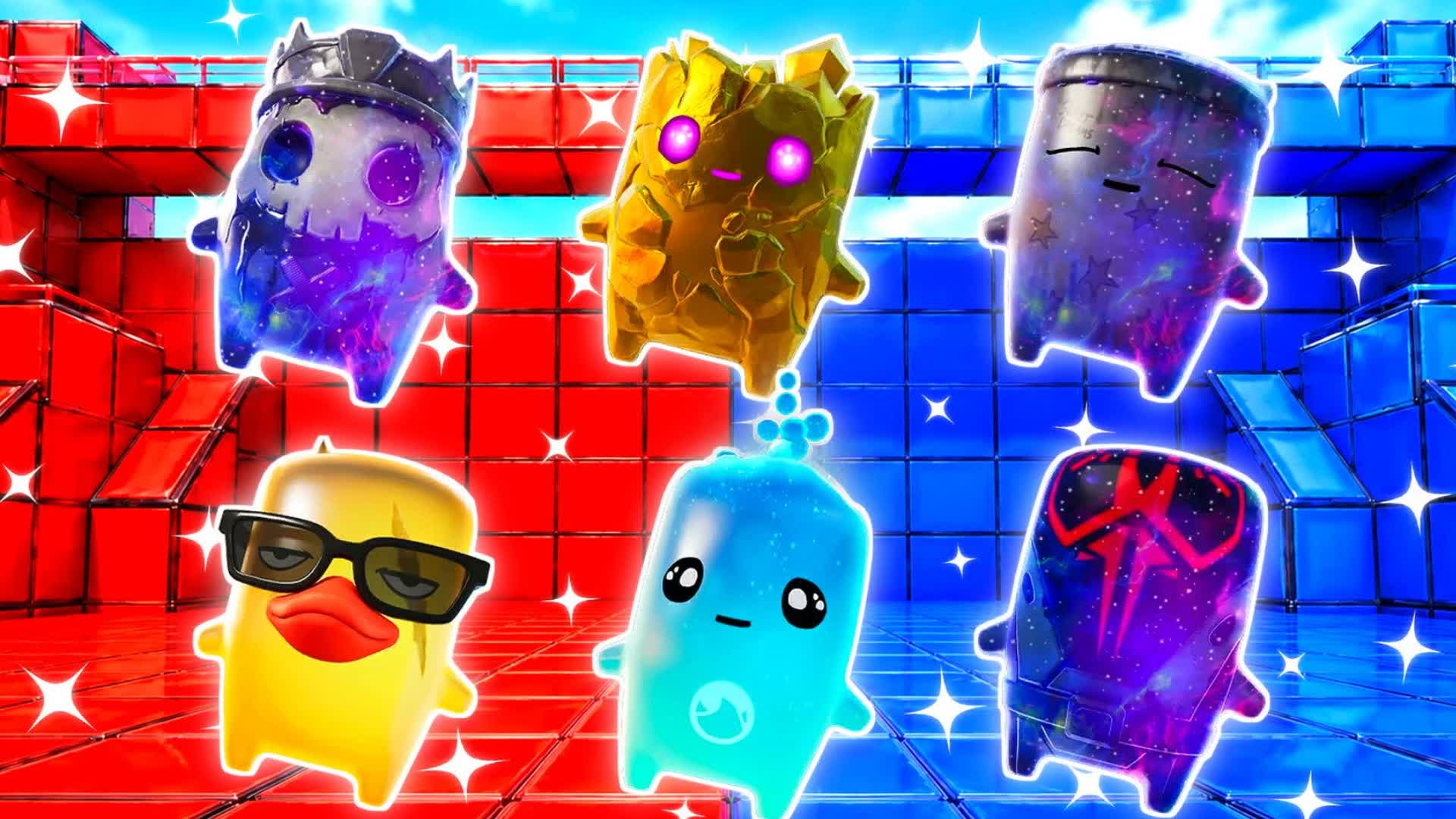 CRAZY RED VS BLUE HABIBI — Fortnite Creative Insel