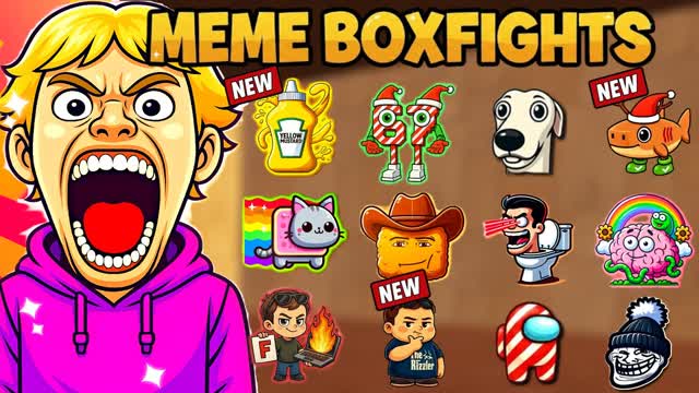 FUNNY TROLL BOXFIGHTS📦