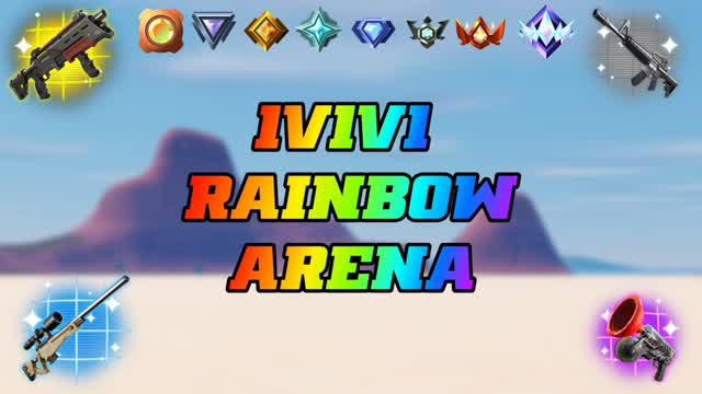 1V1V1 RANKED RAINBOW ARENA FFA