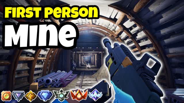 ⭐️ MINE FIRST PERSON 🔫 GUN GAME