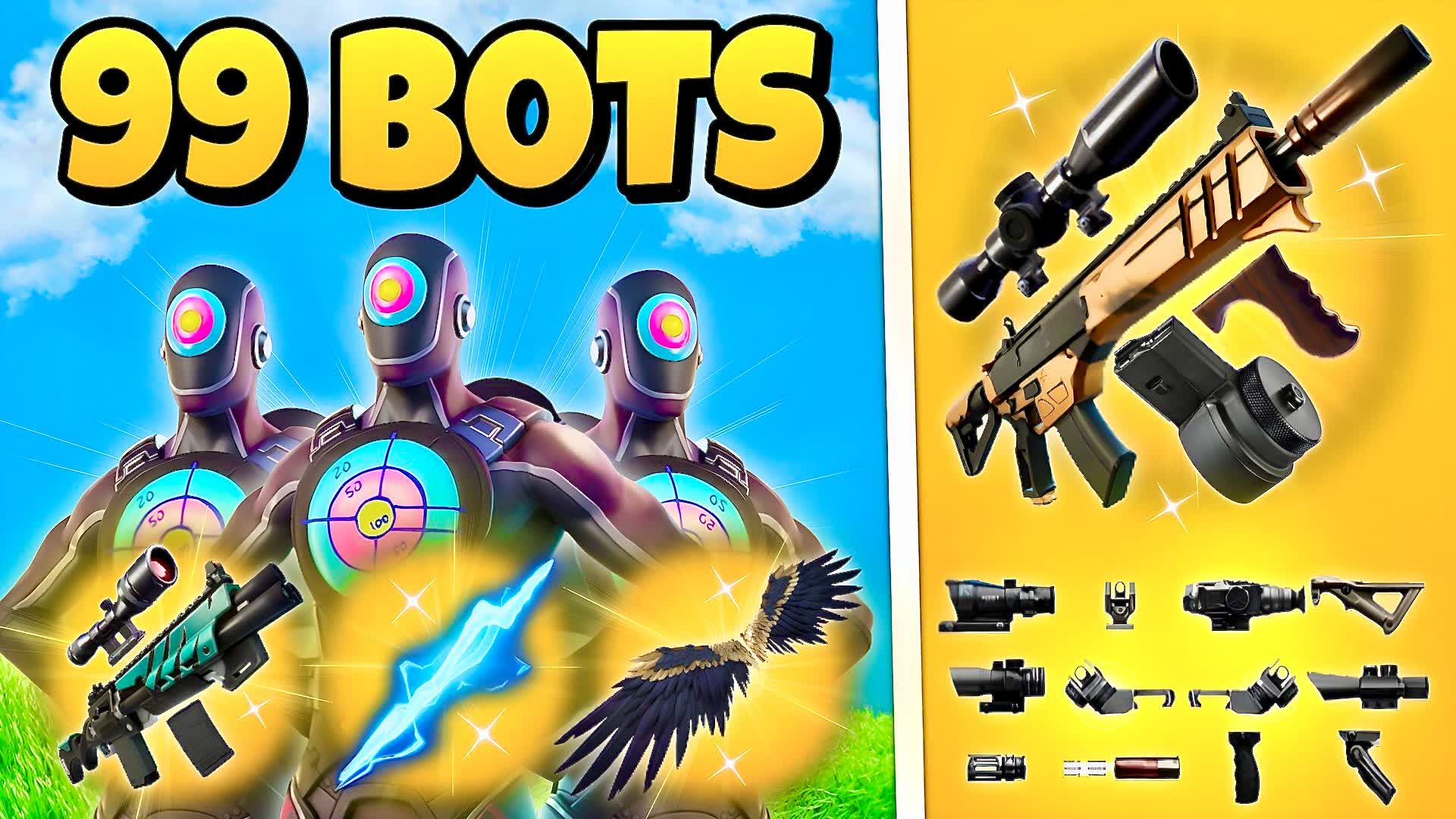 99 BOTS SEASON 2 BOT ROYALE 930435525842 by realfax Fortnite