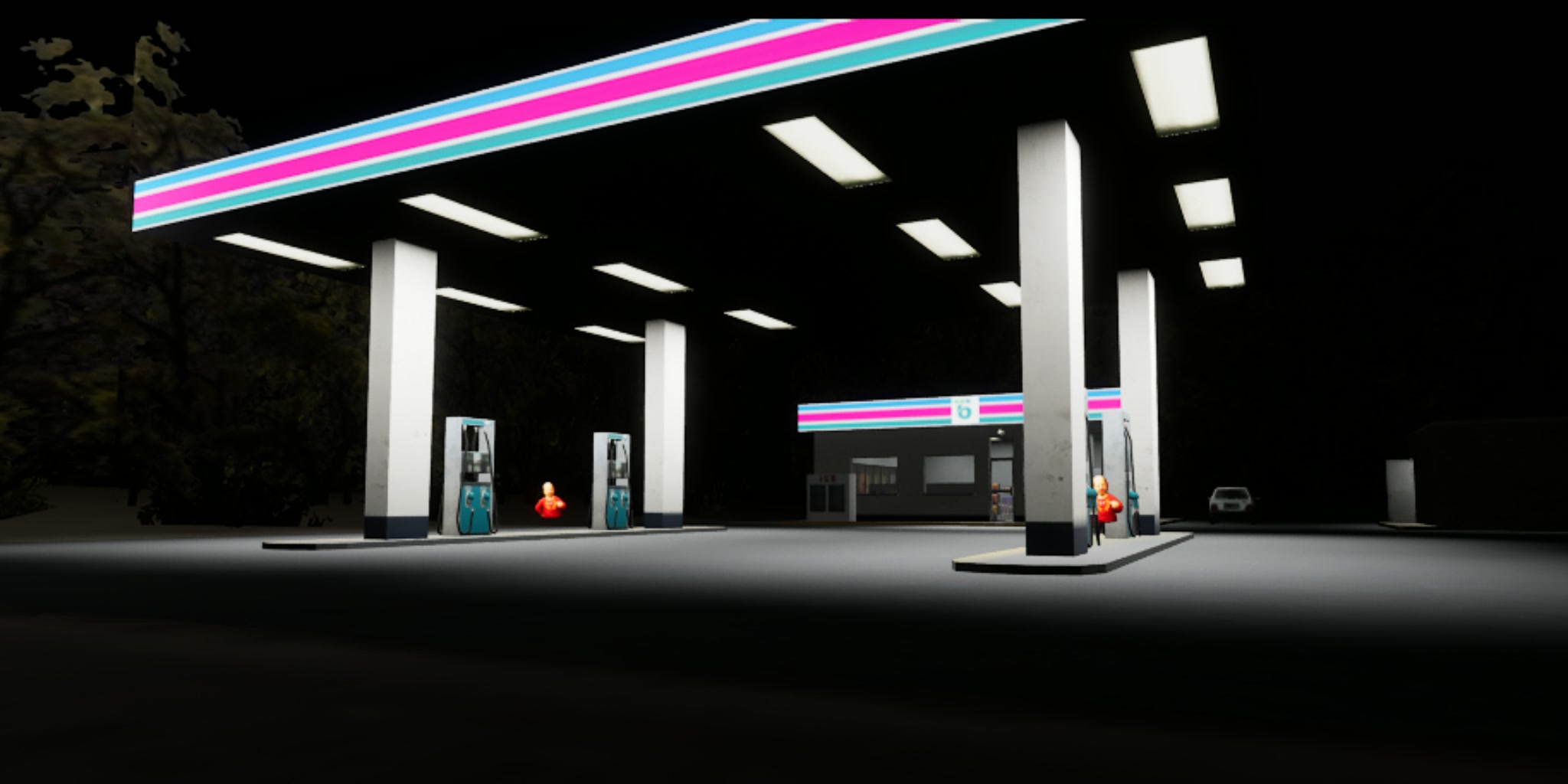MIDNIGHT GAS STATION [HORROR]