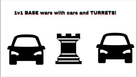 1v1 BASE WARS WITH CARS AND TURRETS