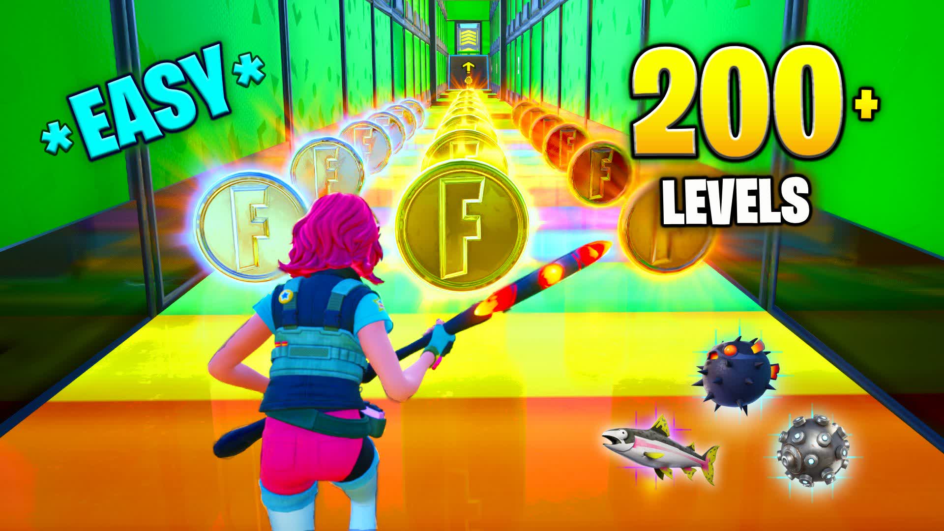 DEFAULT COIN PARKOUR 200 9888 9889 5119 By Fnperson 