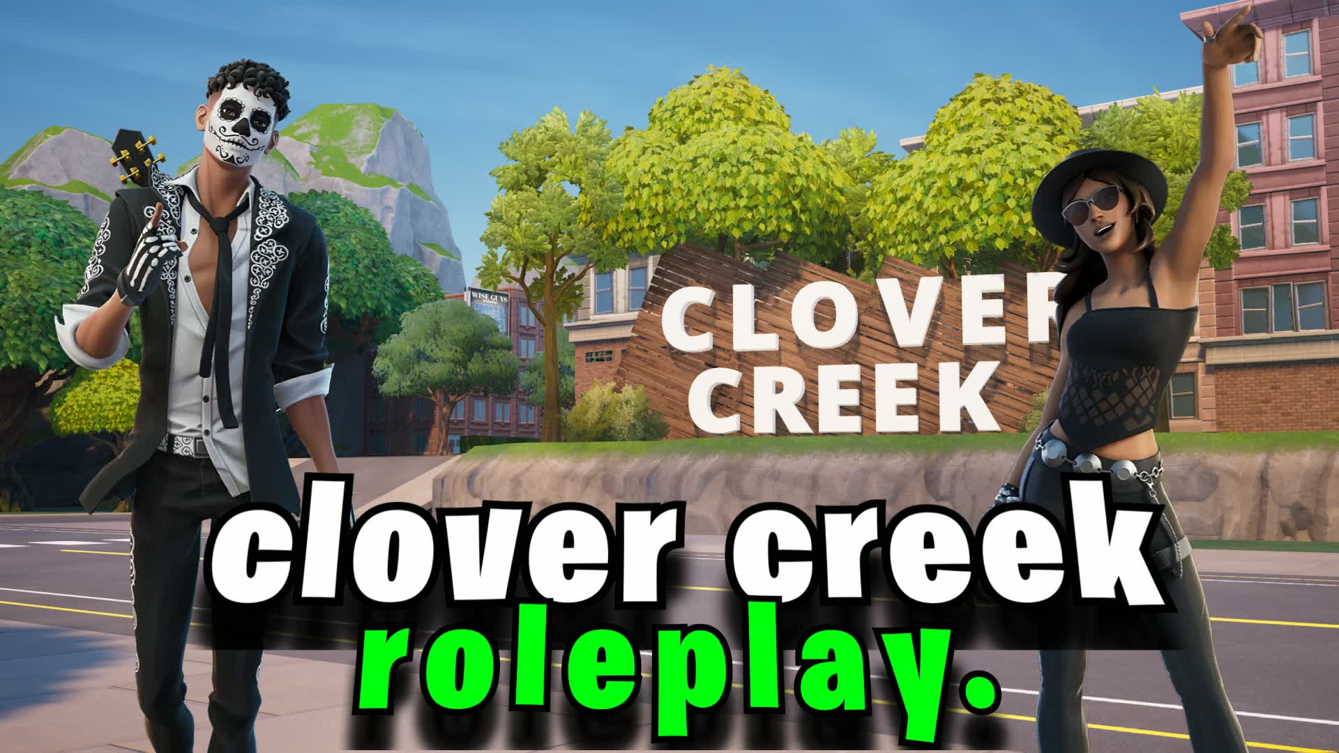 クローバー・クリークでのロールプレイ。