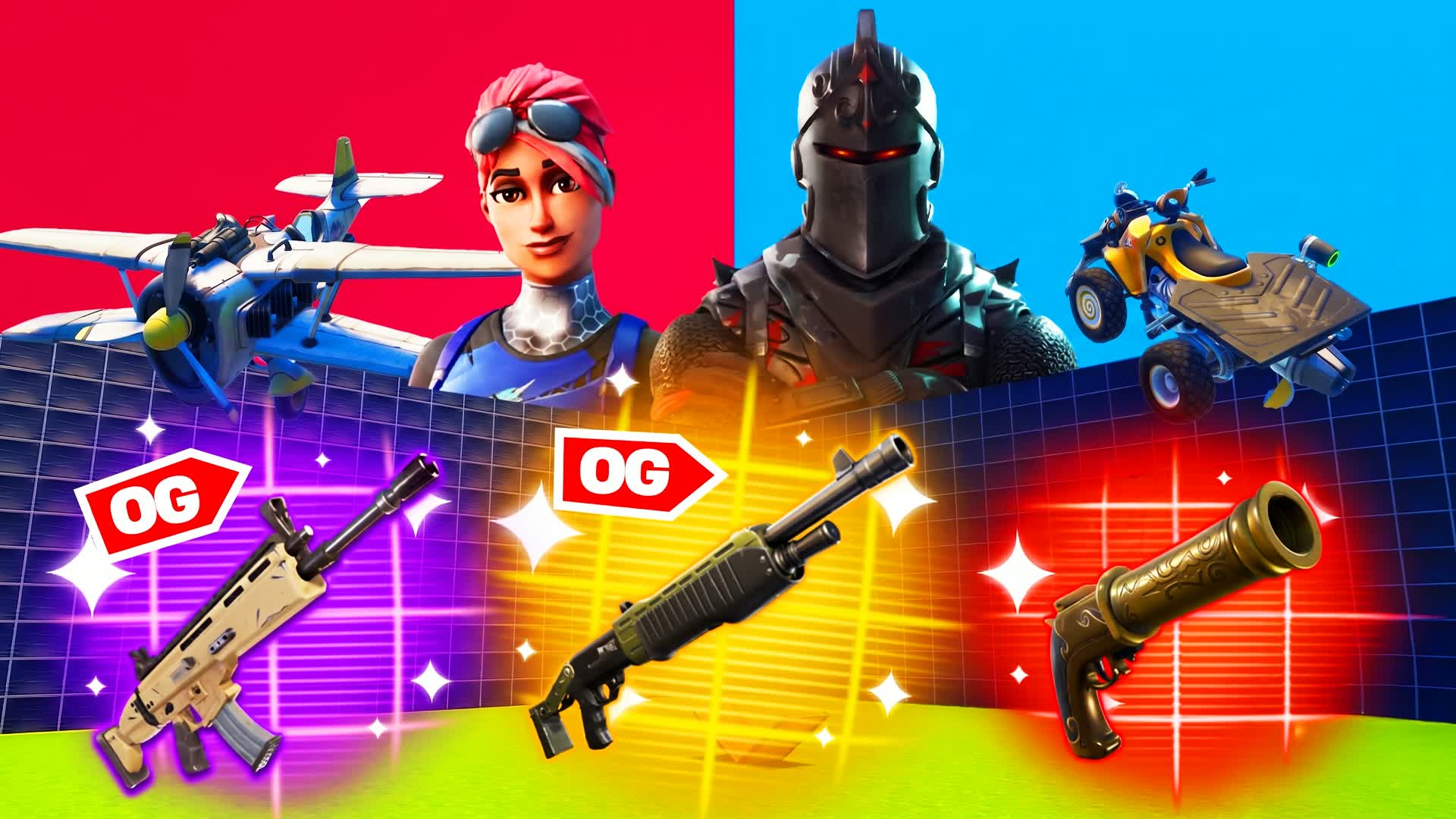 [OG] 1V1 WITH ANY GUN🔴🔵