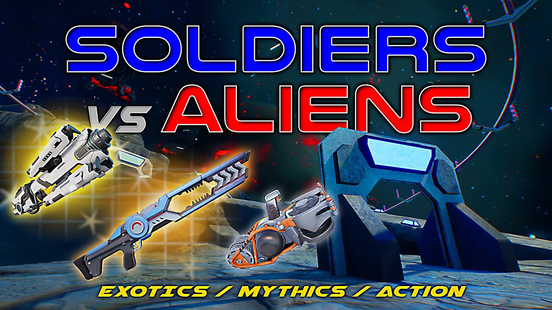 Soldiers vs Aliens - RvB Red vs Blue