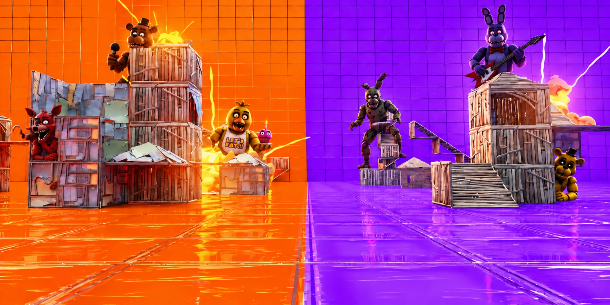 🔴🔵RVB FNAF RED VS BLUE