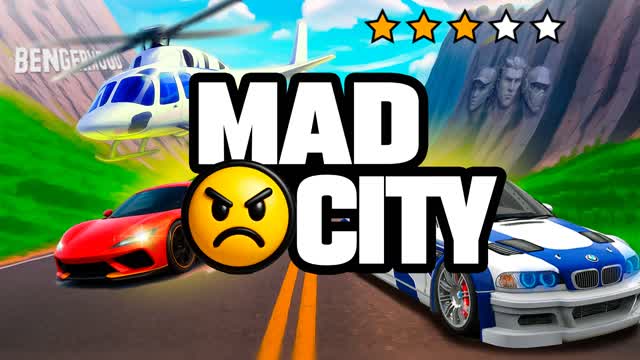 🚔 MAD CITY 🏙️ DRIVE FFA 🚨