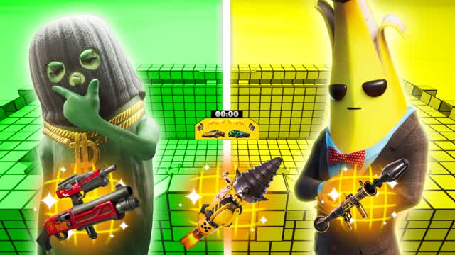 MEGA GREEN VS YELLOW â BIG DILL VS PEELY