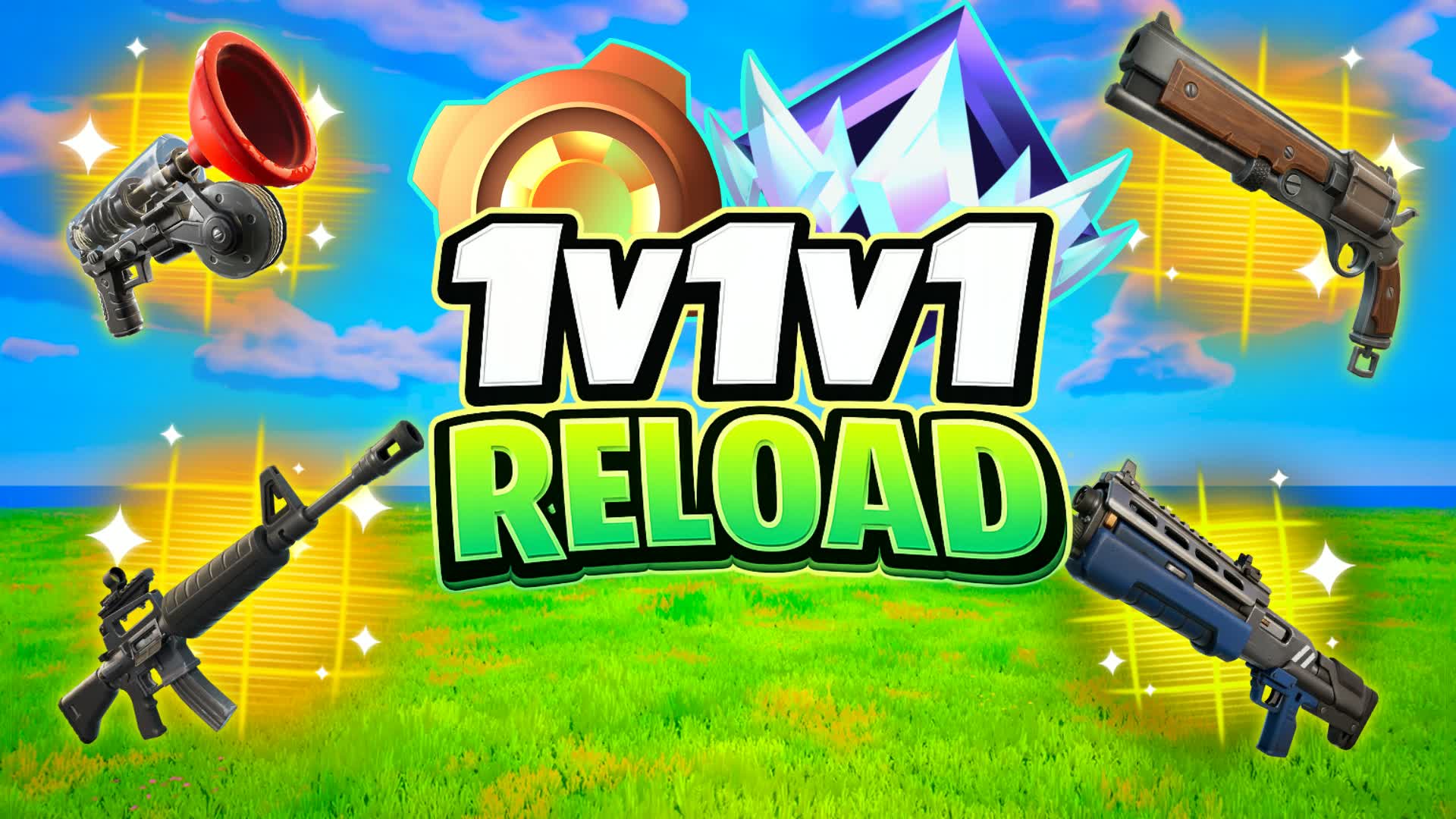 1v1v1 リロード 1v1v1 リアルスティクス FFA