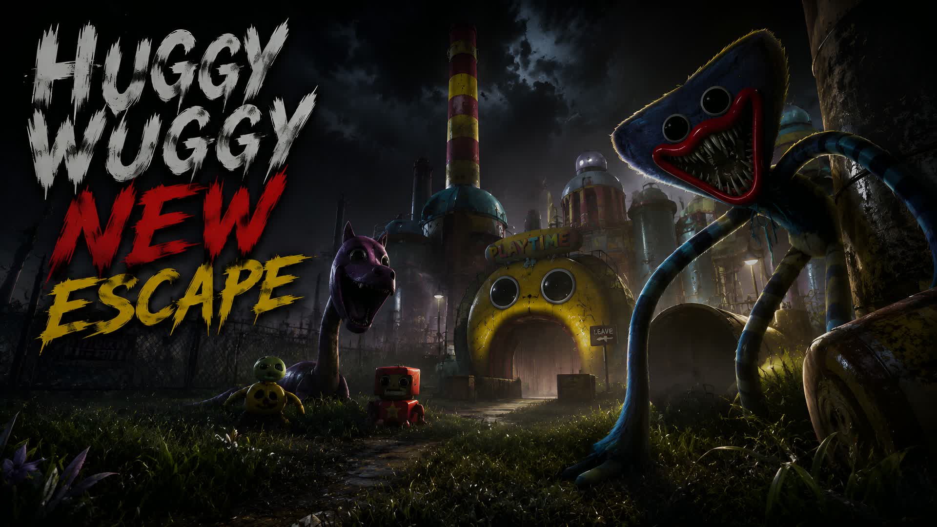 HUGGY WUGGY NEW ESCAPE [HORROR]