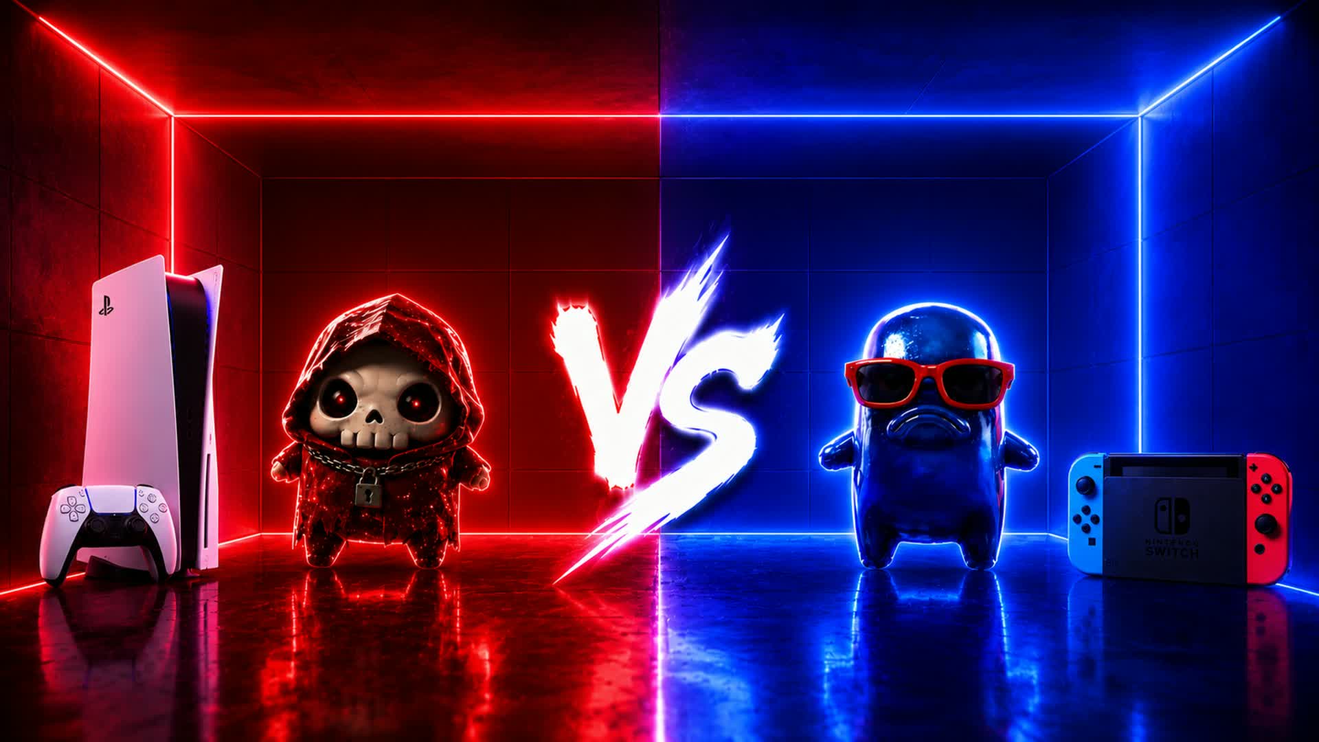 スモール レッド vs ブルー アーク ラッシュ 🔴🔵