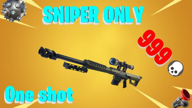SNIPER ONLY ONE SHOT