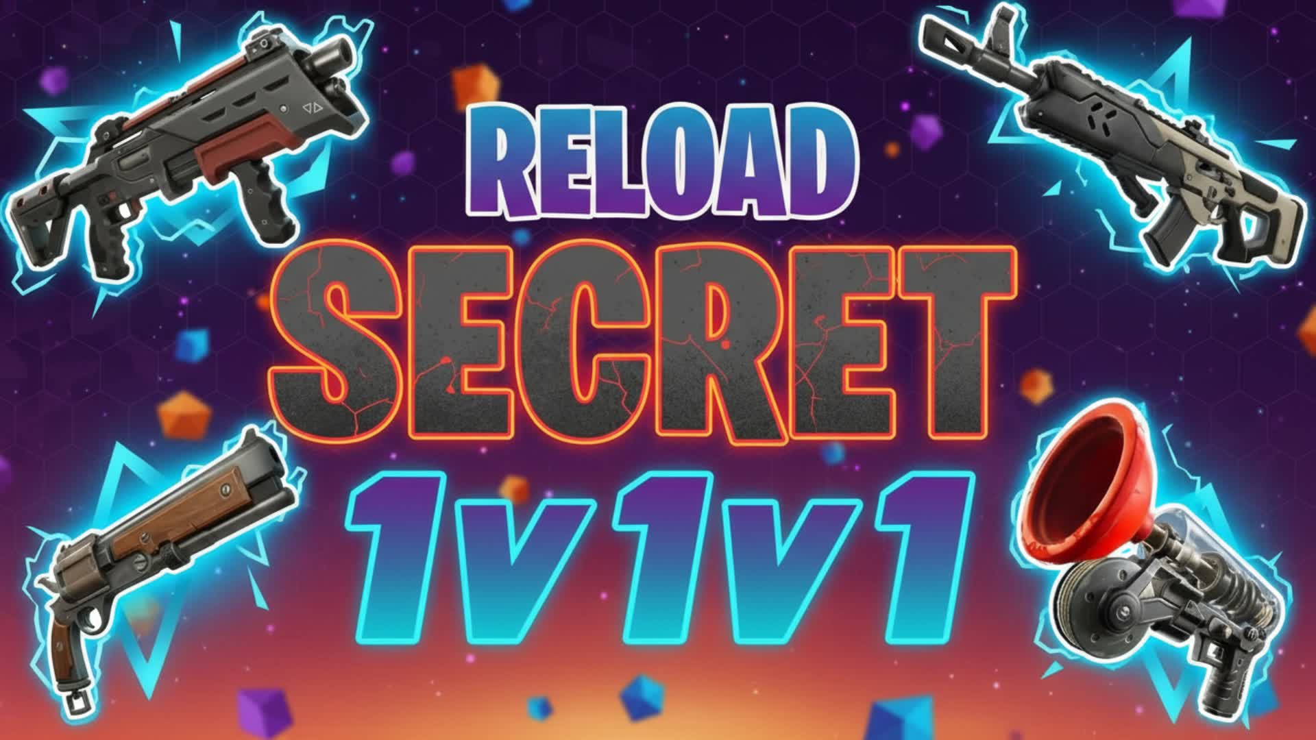 1V1V1 RELOAD FFA SUPER SECRET