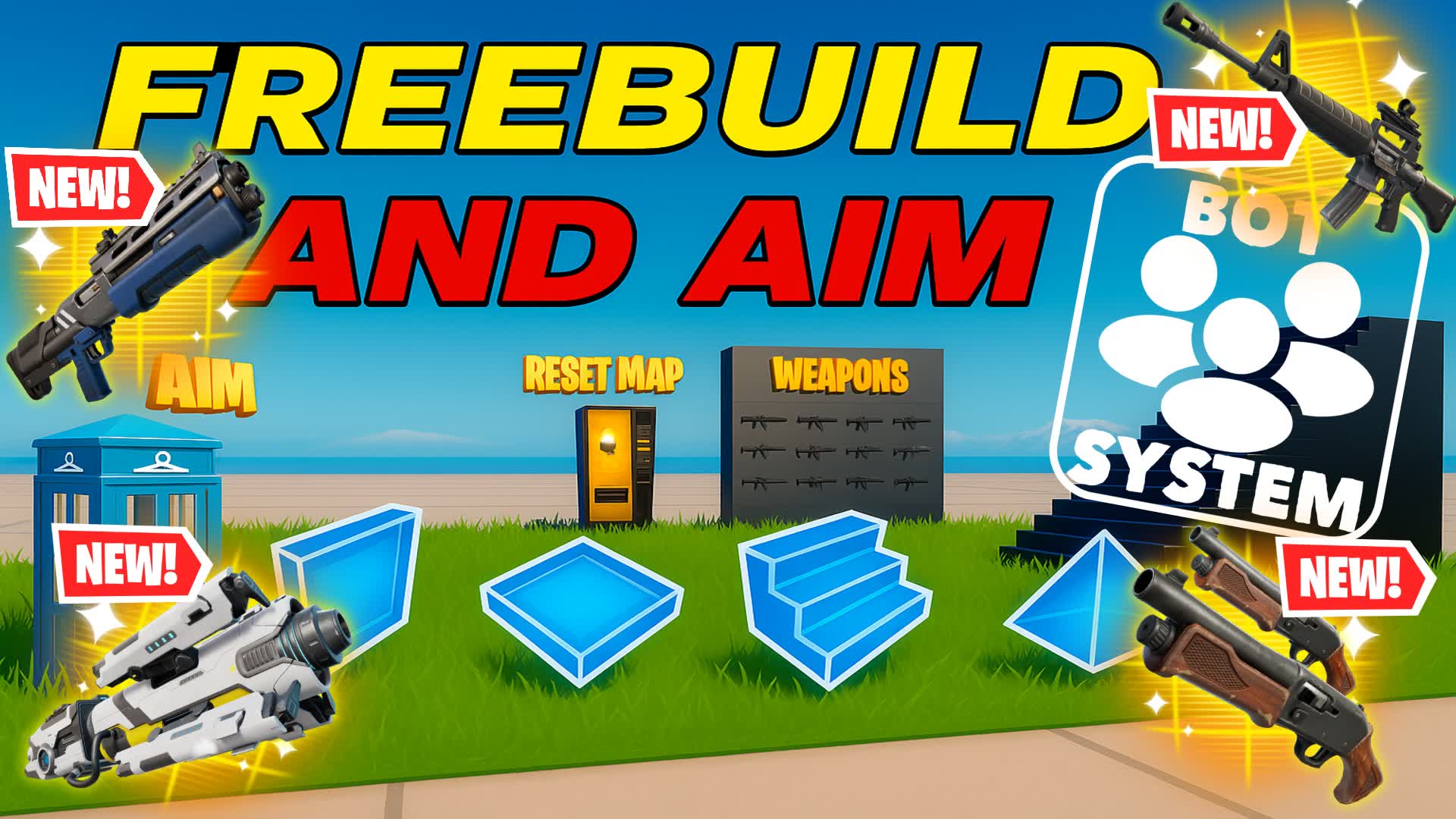 🔥 PRO PRACTICE [AIM 🎯 + BUILD 🧱] 🔥