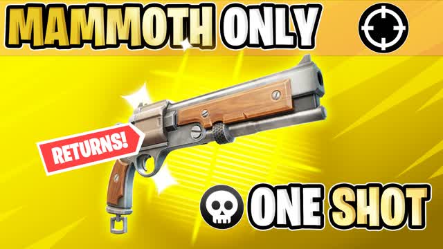 ONE SHOT GUN MAMMOTH ONLY🎯