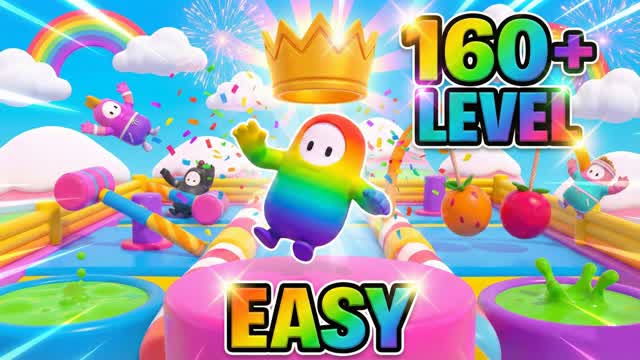 ⭐New Fall Guys 160+ Obby 2⭐