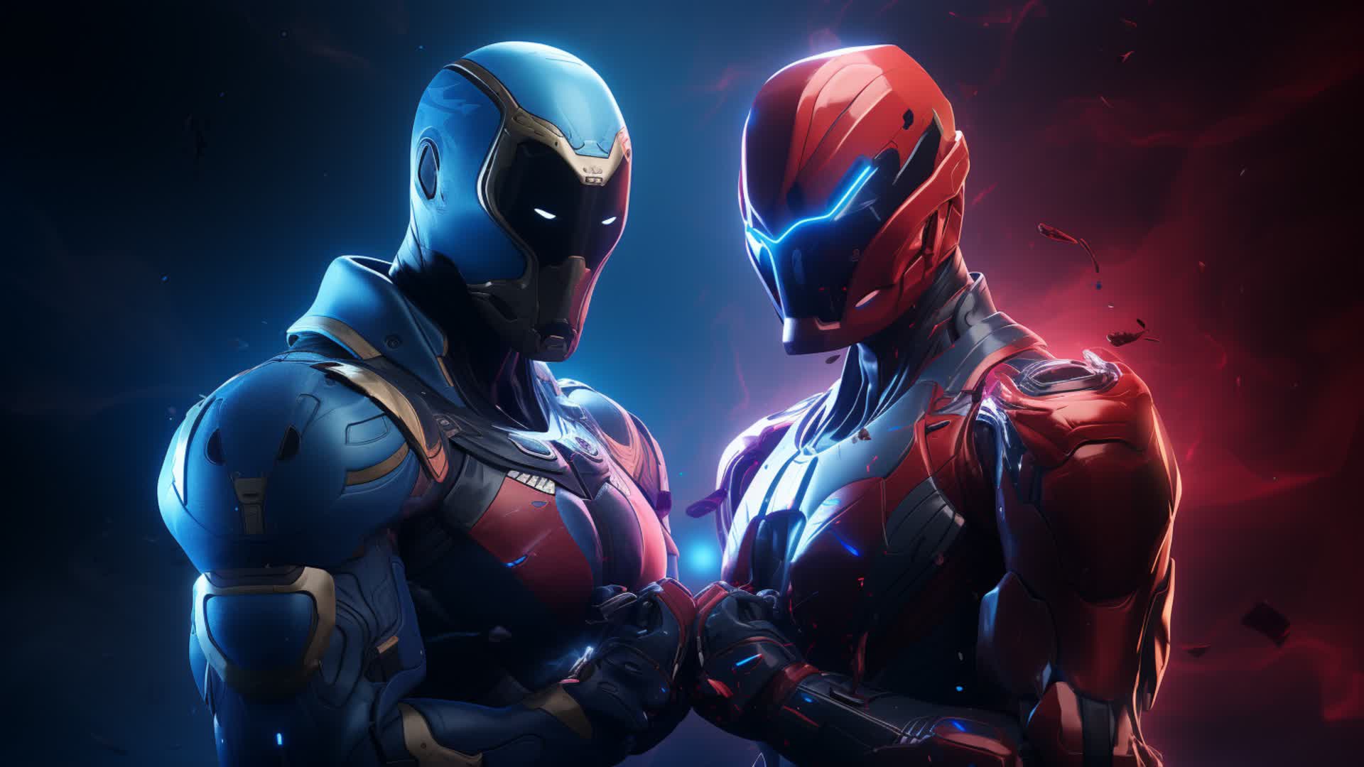 Red vs Blue by DarkArmy