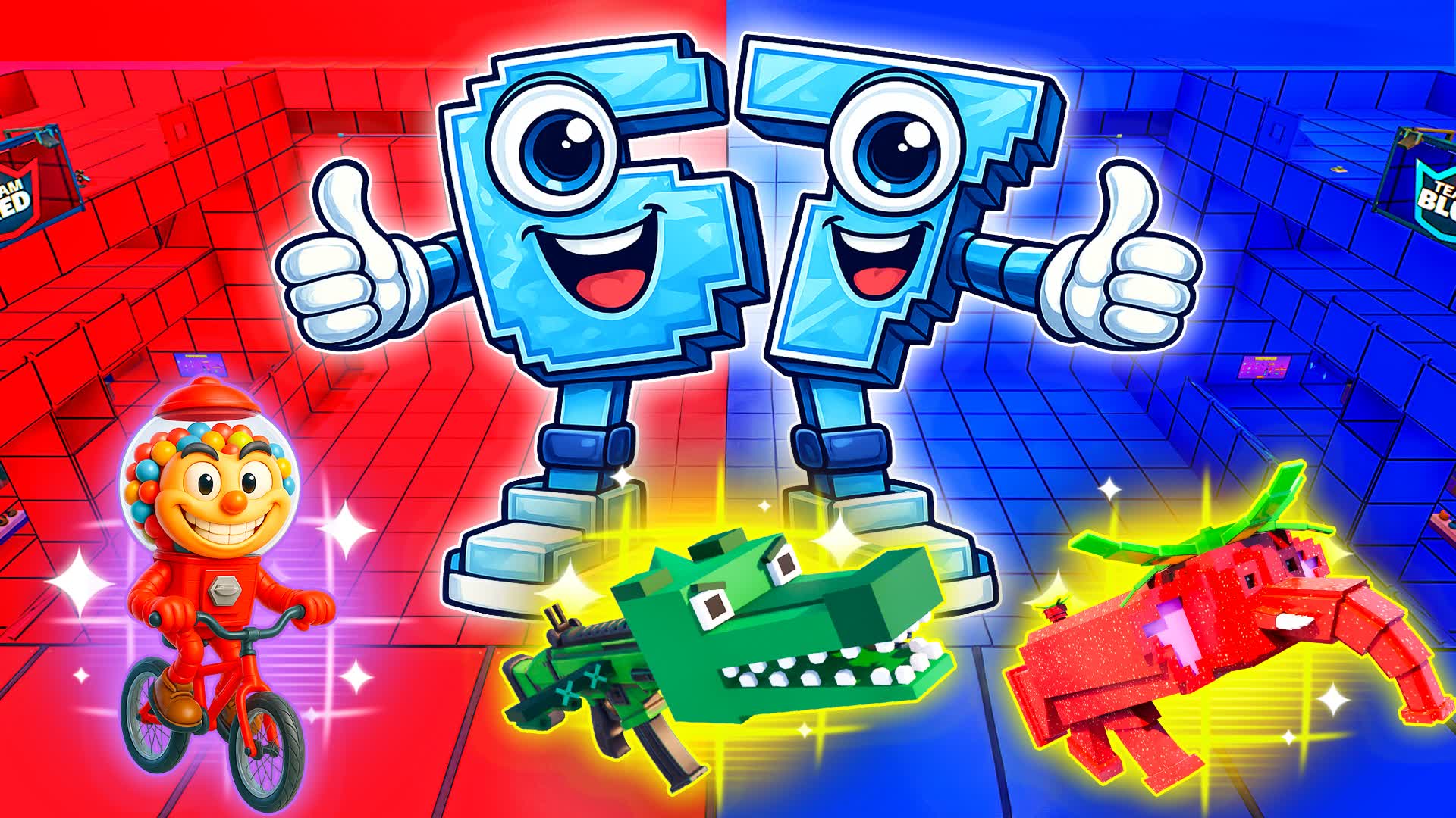 MEME RED VS BLUE 🔴🔵 KPOP