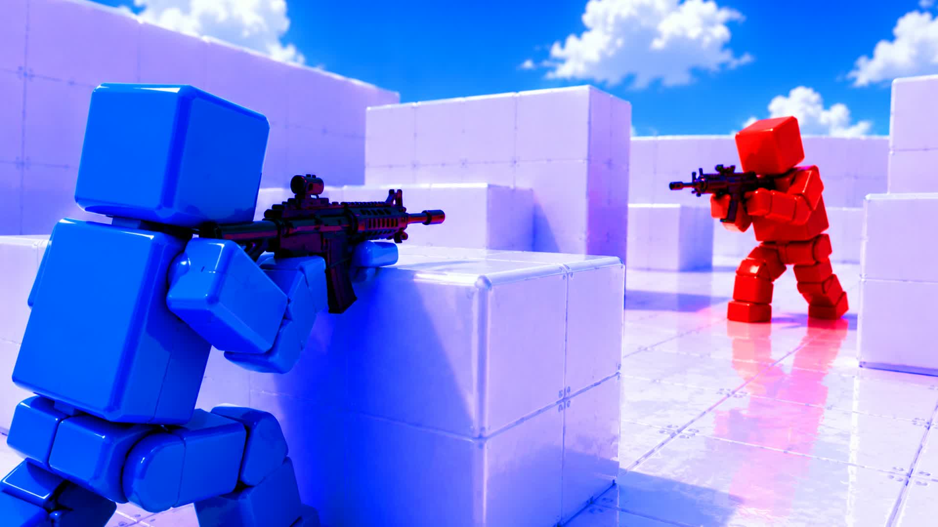 RIVALS RED VS BLUE 🔴🔵ARENA NUKE23