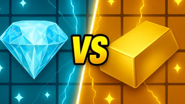 CRAZY GOLD VS DIAMONDS💎💰