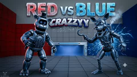 [RED VS BLUE 🔴🔵CRAZZYY[HORROR]
