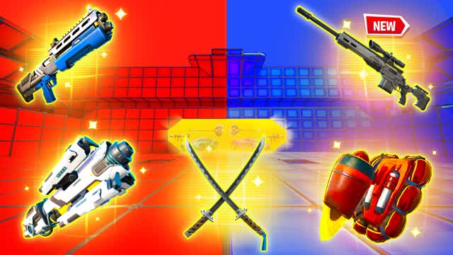 Fortnite　世界大会ピンバッジ　激レア TMNT SUPER RED VS BLUE 🔴🔵 1498-6588-6678 by typicalgamer - Fortnite