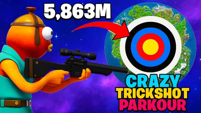 ULTRA TRICKSHOT PARKOUR DEATHRUN 🎯 70+