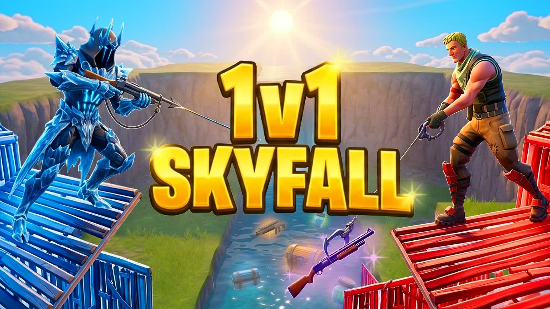 1v1 スカイフォール [カスケードアリーナ]