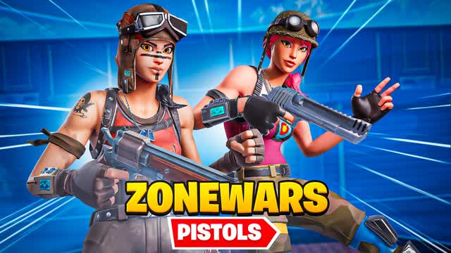 🔫ALL PISTOLS ZONE WARS🌀
