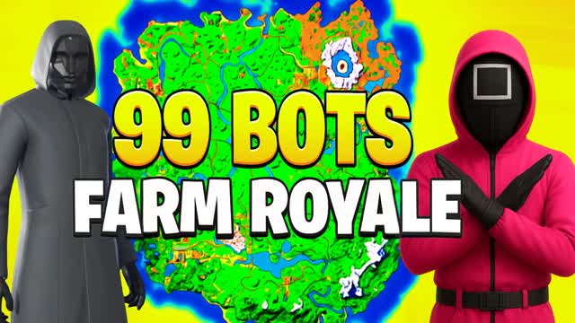 99 BOTS⭐ROYALE⭐99 روبوتًا ALL GUNS UNC