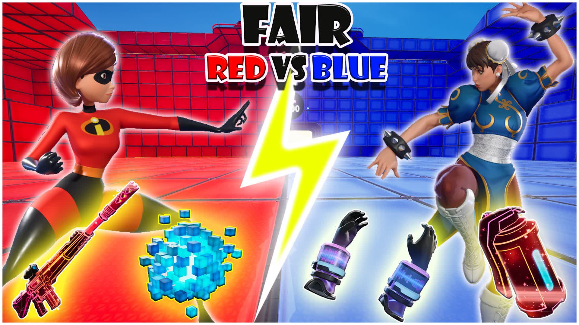 FAIR RED VS BLUE