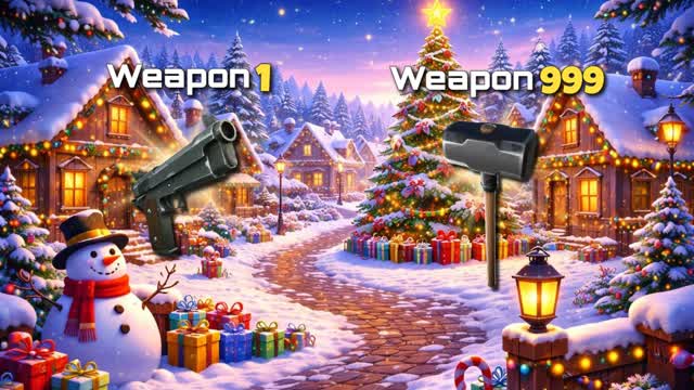 ❄️ CHRISTMAS ULTIMATE GUN GAME 🔫