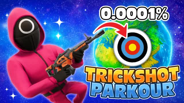 🦑CRAZY SQUID GAME TRICKSHOT PARKOUR🎯