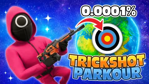 🦑CRAZY SQUID GAME TRICKSHOT PARKOUR🎯