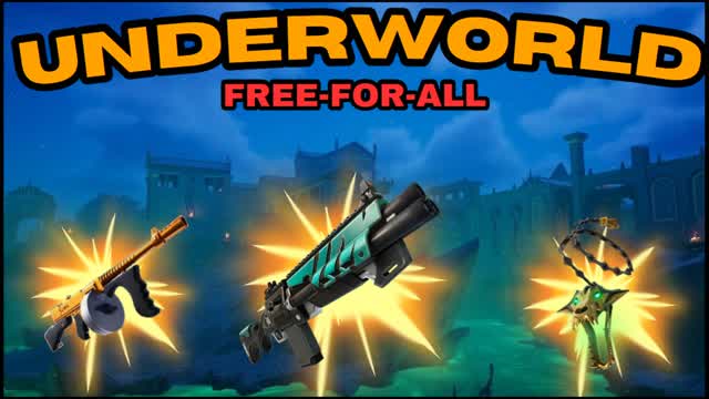 CRAZY UNDERWORLD FFA GUN GAME